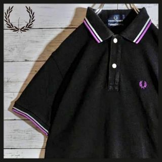 フレッドペリー(FRED PERRY)の【定番人気】フレッドペリー☆ワンポイント刺繍ロゴ　Tシャツ　入手困難デザイン(ポロシャツ)