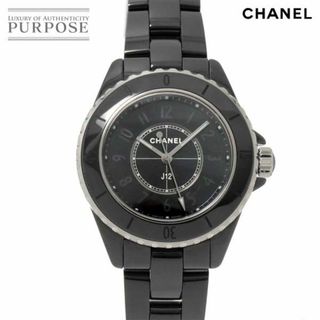 シャネル(CHANEL)のシャネル CHANEL J12 ファントム H6346 レディース 腕時計 世界限定1200本 ブラック セラミック クォーツ ウォッチ Phantom VLP 90233516(腕時計)