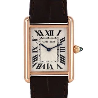 カルティエ(Cartier)のカルティエ タンクルイカルティエLM PG WGTA0011 PG･RG 手巻(腕時計(アナログ))