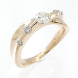 K18PG ダイヤモンド リング 0.29CT(リング(指輪))