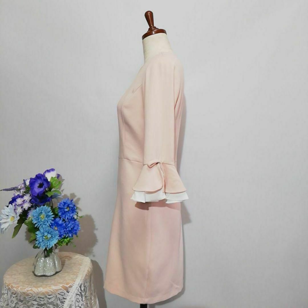 Dito 極上美品　伸縮性有り　ドレス　ワンピース　パーティー　ピンク色系　F レディースのフォーマル/ドレス(ナイトドレス)の商品写真