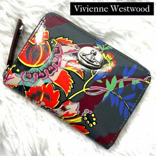 ヴィヴィアンウエストウッド(Vivienne Westwood)の未使用級 ヴィヴィアンウエストウッド コインケース 小銭入れ キーケース 花柄(財布)