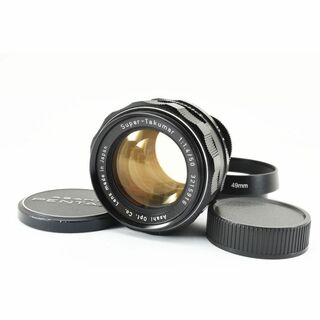 ペンタックス(PENTAX)のSuper Takumar 50mm F1.4 黄変なし フード付 F0132(レンズ(単焦点))