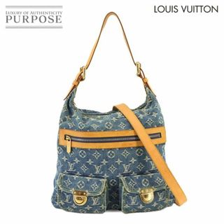 ルイヴィトン(LOUIS VUITTON)のルイ ヴィトン LOUIS VUITTON モノグラム デニム バギー GM 2way ショルダー バッグ キャンバス ブルー M95048 VLP 90233226(ショルダーバッグ)