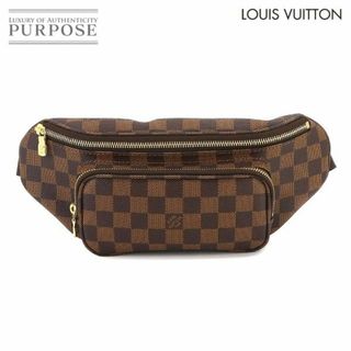 ルイヴィトン(LOUIS VUITTON)の未使用 展示品 ルイ ヴィトン LOUIS VUITTON ダミエ バムバッグ メルヴィール ボディ バッグ ウエストポーチ エベヌ N51172 VLP 90233274(ボディーバッグ)