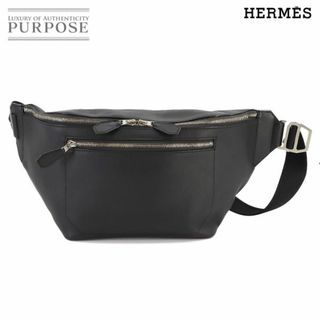 エルメス(Hermes)のエルメス HERMES シティスライド クロス GM ボディバッグ トリヨンクリストバル ブラック C刻印 シルバー 金具 VLP 90233778(ボディーバッグ)