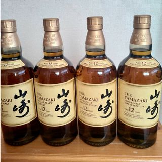 サントリー - 山崎12年　700ml　旧　4本セット