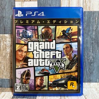 プレイステーション4(PlayStation4)のグランド・セフト・オートⅤ　プレミアムエディション　PS4　ソフト　GTA５(家庭用ゲームソフト)