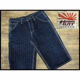 サムライジーンズ(SAMURAI JEANS)のサムライジーンズ 17oz ヘリンボーンデニム ペインター ショート パンツ(ショートパンツ)