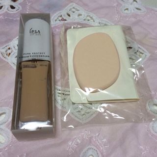 イプサ(IPSA)の新品未使用★イプサ★ファンデ★スポンジ付(その他)