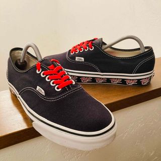 オーセンティック(AUTHENTIC（VANS）)の【激レア】VANS バンズ RADPACK オーセンティック 黒 ブラック 10(スニーカー)