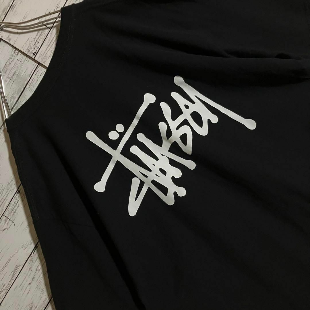 STUSSY(ステューシー)の【超人気】ステューシー☆バックロゴ　Tシャツ　一番人気デザイン　即完売モデル メンズのトップス(Tシャツ/カットソー(半袖/袖なし))の商品写真