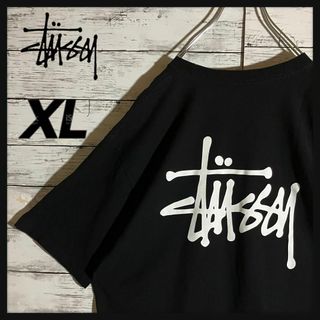 ステューシー(STUSSY)の【超人気】ステューシー☆バックロゴ　Tシャツ　一番人気デザイン　即完売モデル(Tシャツ/カットソー(半袖/袖なし))