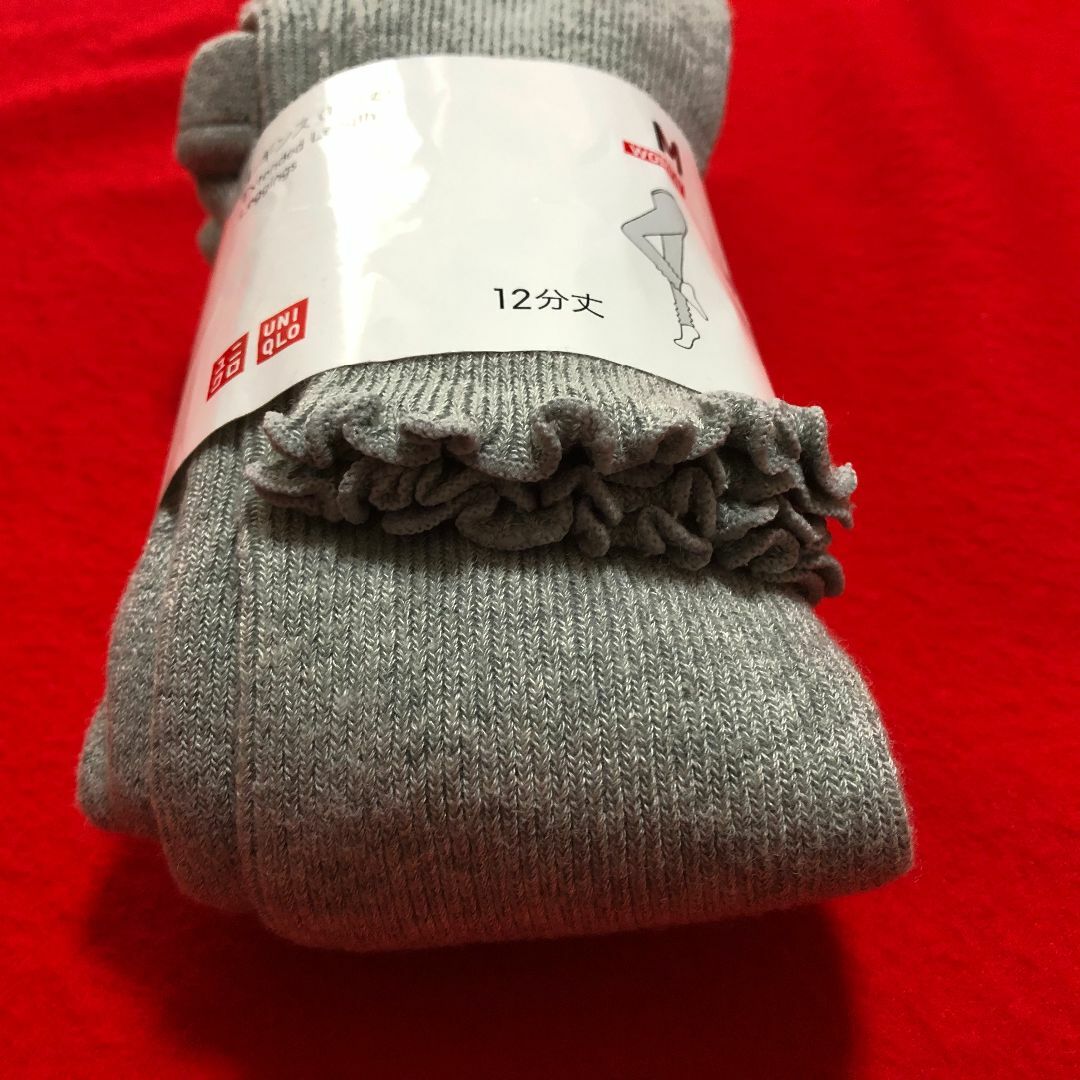 UNIQLO - ユニクロレギンス12分丈Mサイズ:グレー/WOMEN【271 UNIQLO - ユニクロレギンス12分丈Mサイズ:グレー/WOMEN【271