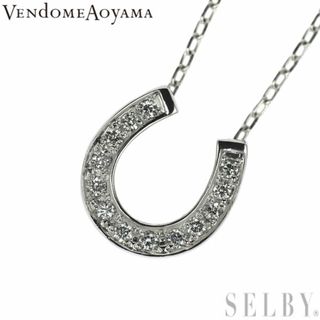 Vendome Aoyama - ヴァンドーム青山 Pt950/ Pt850 ダイヤモンド ペンダントネックレス 馬蹄