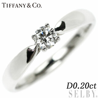 Tiffany & Co. - ティファニー Pt950 ダイヤモンド リング 0.20ct ハーモニー