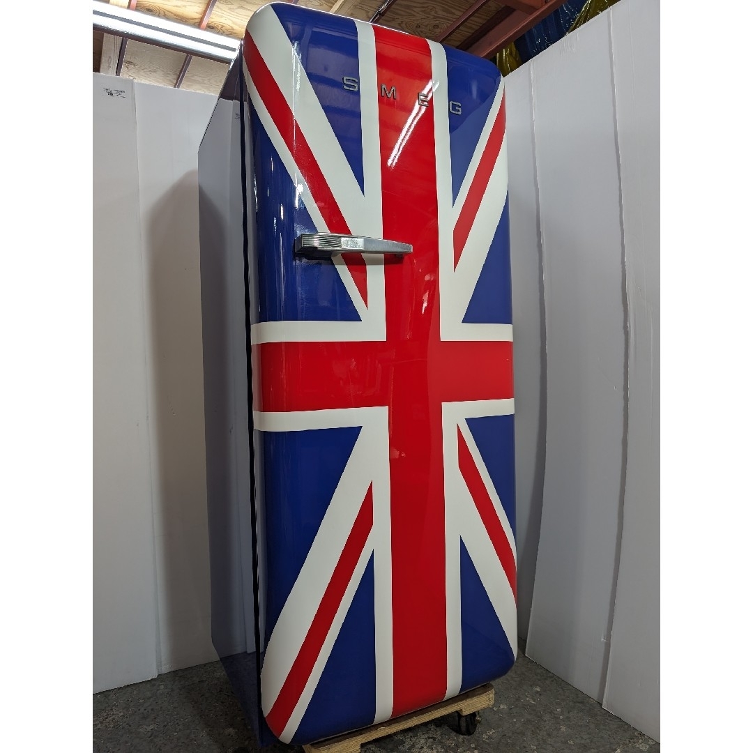冷蔵庫 SMEG ユニオンジャック イタリア製 イギリス国旗 レトロ 冷蔵庫 SMEG ユニオンジャック イタリア製 イギリス国旗 レトロ