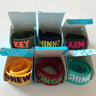 SHINee - SHINee FIVE ネームタグ NAME TAG セット　未使用