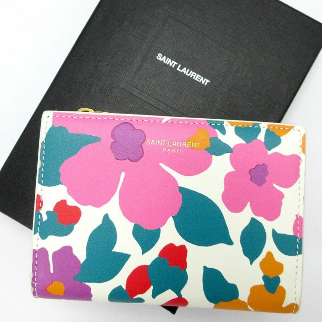 SAINT LAURENT PARIS サンローランパリ 二つ折り財布(すぐ届く SAINT LAURENT PARIS サンローランパリ 二つ折り財布(すぐ届く