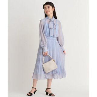 TADASHI SHOJI - タダシショージ　tadashi shoji コードレースミディアムドレス　0