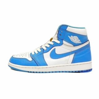 ナイキ(NIKE)のナイキ NIKE ■ 【 AIR JORDAN 1 RETRO HIGH UNC 555088 117 】 エア ジョーダン 1 レトロ ハイ UNC スニーカー　n4909(スニーカー)