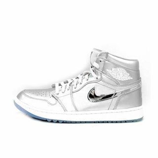 ナイキ(NIKE)のナイキ NIKE ■ 【 AIR JORDAN 1 HIGH GOLF Gift Giving FD6815 001 】 エア ジョーダン 1 ハイ ゴルフ ギフト ギビング スニーカー　32344(スニーカー)