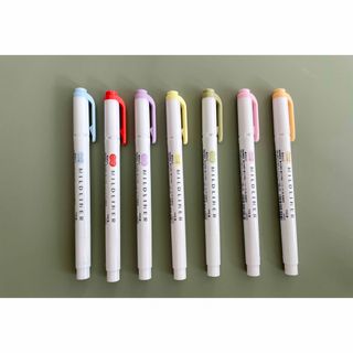 ゼブラ(ZEBRA)のゼブラ　MILDLINER マイルドライナー　7色セット(ペン/マーカー)