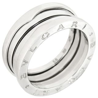 ブルガリ(BVLGARI)のブルガリ BVLGARI リング 指輪 ビーゼロワン B-zero1 3バンドリング  K18WG ホワイトゴールド #56(JP16) 750WG 18金  323537【中古】(リング(指輪))