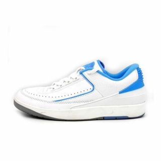 ナイキ(NIKE)のナイキ NIKE ■ 【 AIR JORDAN 2 RETRO LOW UNIVERSITY BLUE DV9956 104 】 エア ジョーダン 2 ユニバーシティ ブルー スニーカー　f20998(スニーカー)