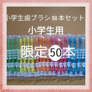 【265】歯科専売　小学生歯ブラシ「ふつう50本」(歯ブラシ/歯みがき用品)