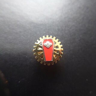 住友金属工業株式会社 　バッジ　徽章　Ｋ２０　ＰM　金　プラチナ　つぶし