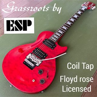 イーエスピー(ESP)の【FloydRoseLicensed】 GrassRoots G-LP-49QM(エレキギター)