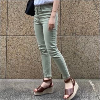 ザラ(ZARA)のZARA デニムスキニー　ライトミント(デニム/ジーンズ)