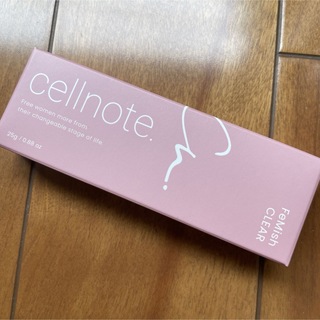 cellnote. - セルノートフェミッシュクリア 薬用ホワイトニングゲル25g