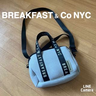 breakfast - BREAKFAST & Co NYC 2wayショルダーバック　人気グレー