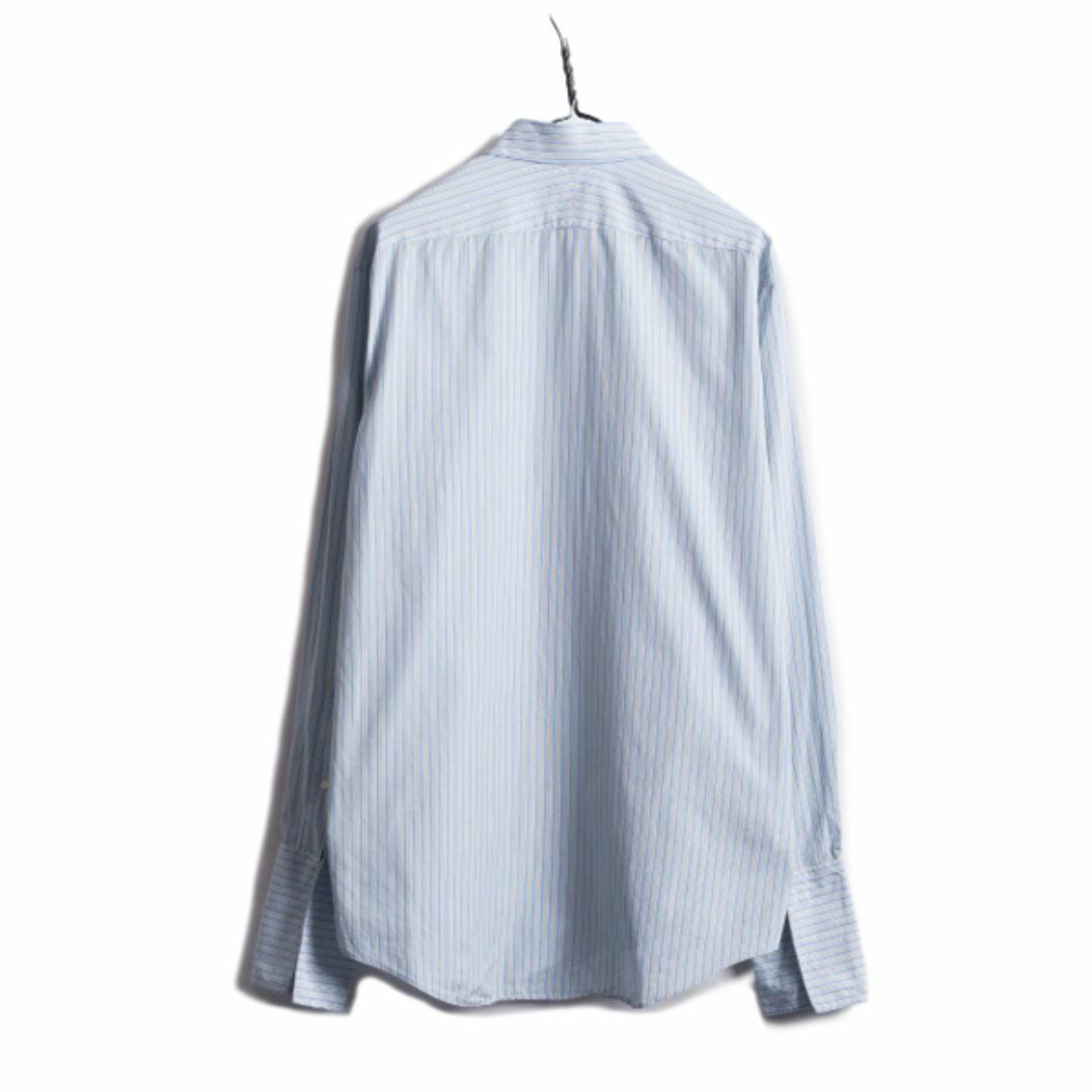 Brooks Brothers(ブルックスブラザース)の90s USA製 ブルックスブラザーズ ストライプ 長袖 シャツ メンズ L 程/ 90年代 オールド Brooks Brothers ドレス ワイシャツ ダブルカフス メンズのトップス(シャツ)の商品写真