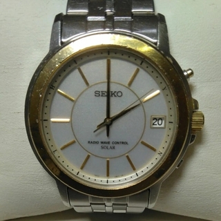 セイコー(SEIKO)のセイコー スプリット ソーラー電波腕時計 7B42-0AS0  SBTM126(腕時計(アナログ))