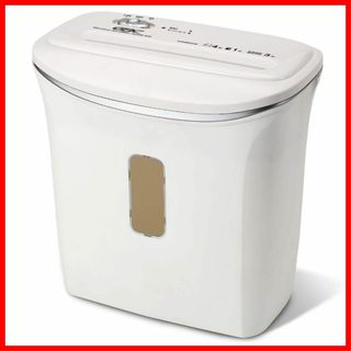 【スタイル:10L/最大細断枚数5枚/ホワイト】GBC シュレッダー 家庭用 小(OA機器)