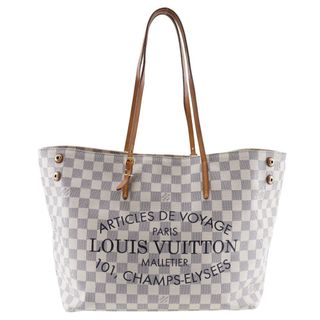 ルイヴィトン(LOUIS VUITTON)の【LOUIS VUITTON】ルイ・ヴィトン カバMM N41375 ダミエアズールキャンバス レディース トートバッグ(トートバッグ)