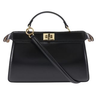 フェンディ(FENDI)の【FENDI】フェンディ ピーカブー アイシーユー イーストウエスト PEEKABOO ISEEU EAST-WEST 8BN323 ADYC F1CJZ レザー レディース ハンドバッグ(ハンドバッグ)