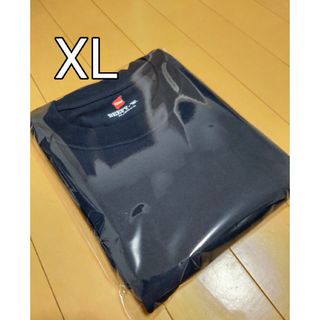 ヘインズ ビーフィー クルーネックTシャツ ブラック(シャツ)