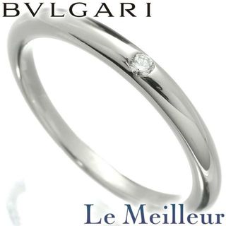 ブルガリ(BVLGARI)のブルガリ フェディ ウェディング・リング 1P 指輪 ダイヤモンド Pt950 8号 BVLGARI  中古 プレラブド 返品OK(リング(指輪))