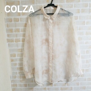 COLZA - 【本日削除/最終値下】COLZA タイダイシアーシャツ