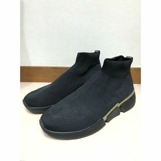 800522● ZARA スニーカー 29cm ブラック ZARA MAN (スニーカー)