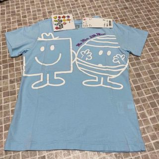 ユニクロ(UNIQLO)のUNIQLO ミスターメンリトルミス　グラフィック　Tシャツ　半袖　130(Tシャツ/カットソー)