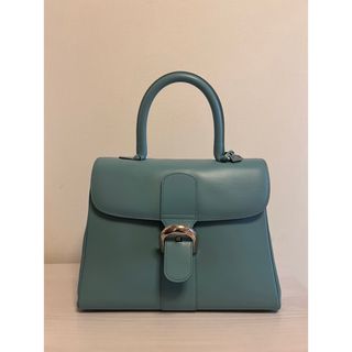 DELVAUX - DELVAUX   美品です！ブリヨンMM アズール（グレーシーブルー）