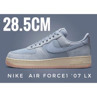 ナイキ(NIKE)の28.5cm【新品】NIKE  AIR FORCE1 '07 LX　ブルー(スニーカー)