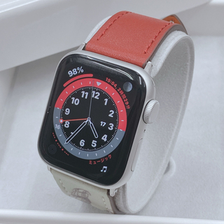 アップルウォッチ(Apple Watch)のapple watch 本体 SE シルバー 40mm アップル 時計(その他)