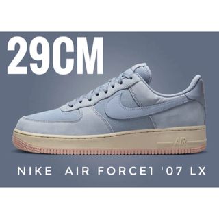 ナイキ(NIKE)の29cm【新品】NIKE  AIR FORCE1 '07 LX　ブルー(スニーカー)