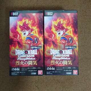 ドラゴンボール　烈火の闘気　2BOX　新品未開封　テープ付き(Box/デッキ/パック)